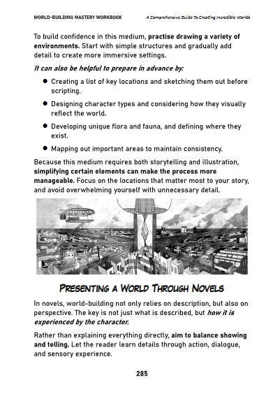 World Building Workbook Preview 28